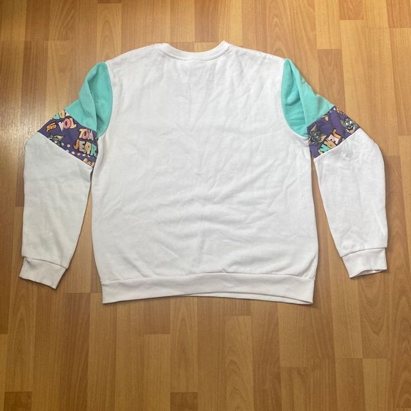 Vintage Tom & Jerry Sweatshirt Cartoon Graphic Long Sleeve Men XL - Picture 5 of 6